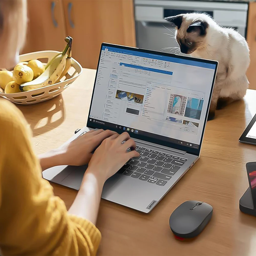 Lenovo Go Type-C Wireless Mouse 2400Dpi - Storm Grey - Image 9