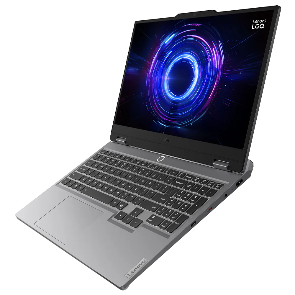 Lenovo LOQ 15IRX10 Gaming Laptop (Intel Core i7-14700HX - 16GB Ram - M.2 NVMe 512GB - Nvidia RTX 5060 8GB - 15.6 Inch FHD IPS 144Hz - LA1 AI Chip - Win11) - Luna Grey - Image 4