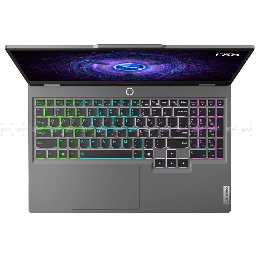 Lenovo LOQ 15IRX9 Laptop (Intel Core i7-13650HX - 16GB Ram - M.2 NVMe 512GB - Nvidia RTX 3050 6GB - 15.6 Inch FHD IPS 144Hz - LA1 AI Chip) - Luna Grey - Image 4