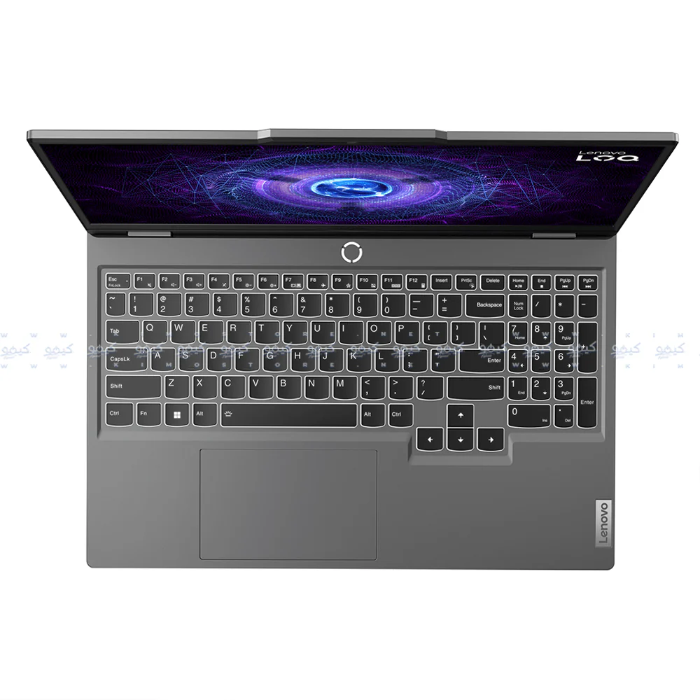 Lenovo LOQ 15IRX9 Laptop (Intel Core i7-13650HX - 16GB Ram - M.2 NVMe 512GB - Nvidia RTX 4050 6GB - 15.6 Inch FHD IPS 144Hz) - Luna Grey - Image 4