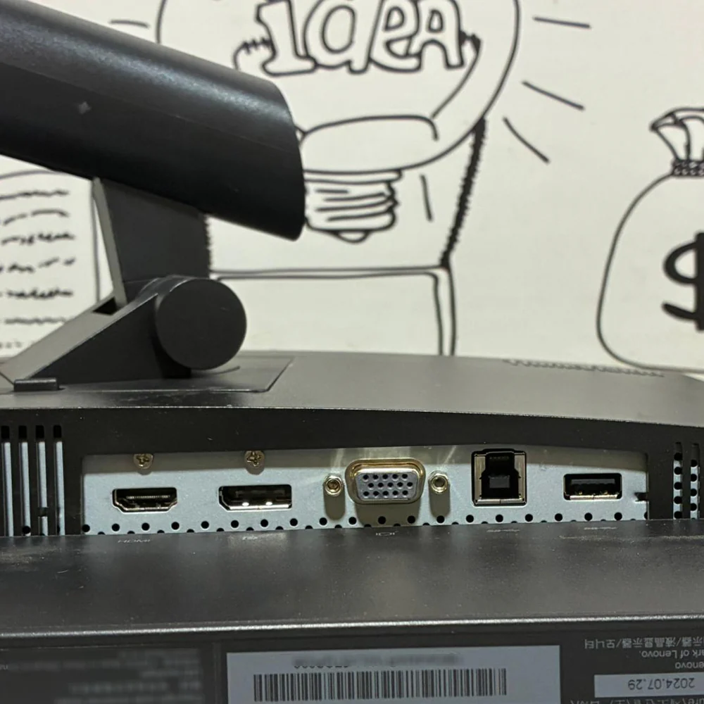 Lenovo T27i-30 27 Inch IPS LED FHD HDMI Frameless Monitor (Original Used) - Image 7