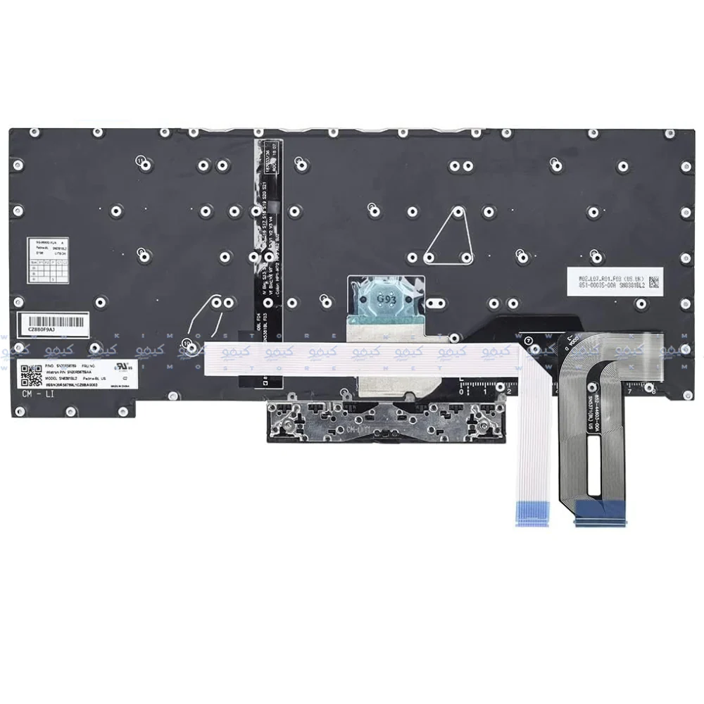 Lenovo ThinkPad T495s Laptop Internal Keyboard - Image 3