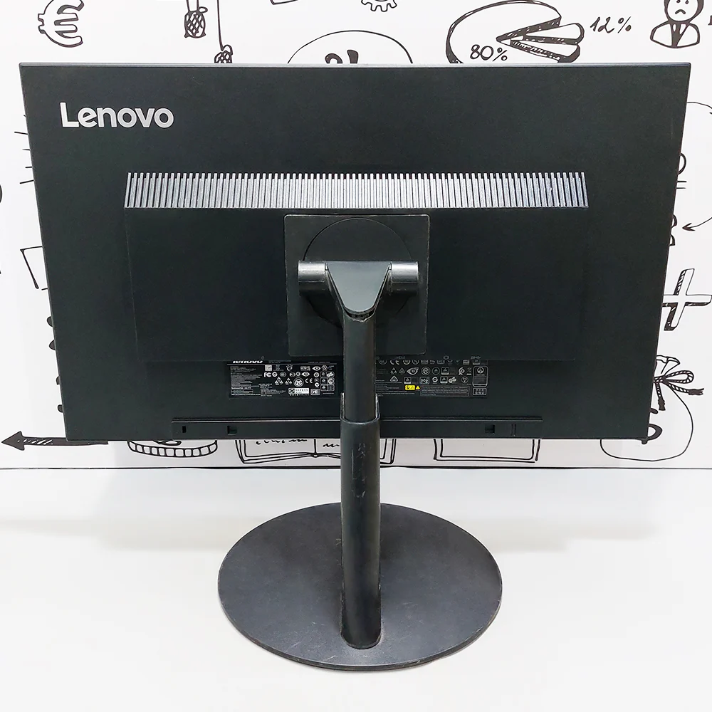Lenovo ThinkVision T24i-10 24 Inch IPS LED FHD HDMI Frameless Monitor (Open Box) - Image 3