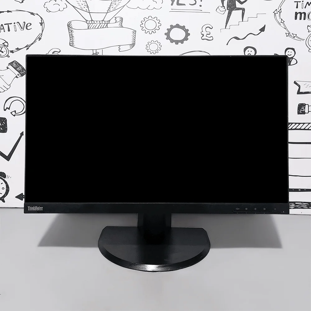 Lenovo ThinkVision T24i-20 24 Inch IPS WLED FHD HDMI Frameless Monitor (Original Used) - Image 2
