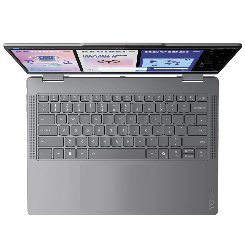 Lenovo Yoga 7 14ILL10 2in1 Laptop (Intel Ultra 7 258V - 32GB Ram - M.2 NVMe 1TB - Intel Arc 140V Graphics - 14.0 Inch 2.8K WQXGA+ Touchscreen 360° - Lenovo Yoga Pen - Win11) - Luna Grey - Image 12