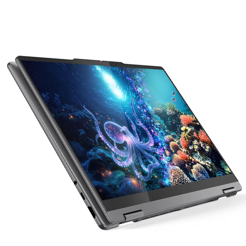 Lenovo Yoga 7 14ILL10 2in1 Laptop (Intel Ultra 7 258V - 32GB Ram - M.2 NVMe 1TB - Intel Arc 140V Graphics - 14.0 Inch 2.8K WQXGA+ Touchscreen 360° - Lenovo Yoga Pen - Win11) - Luna Grey - Image 6