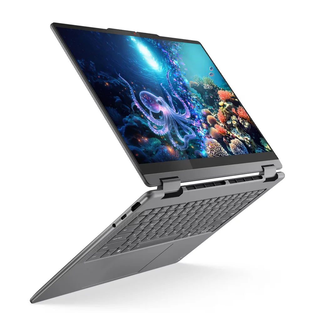 Lenovo Yoga 7 14ILL10 2in1 Laptop (Intel Ultra 7 258V - 32GB Ram - M.2 NVMe 1TB - Intel Arc 140V Graphics - 14.0 Inch 2.8K WQXGA+ Touchscreen 360° - Lenovo Yoga Pen - Win11) - Luna Grey - Image 8