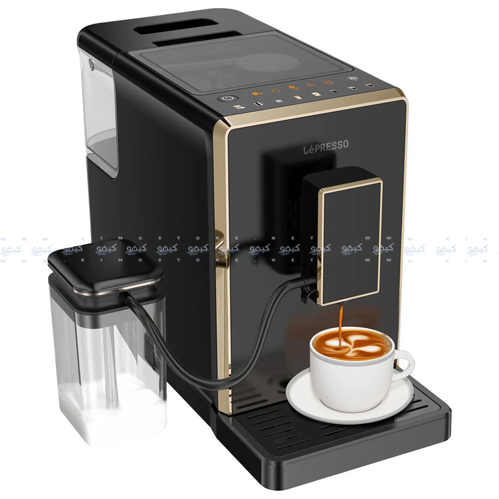 LePresso Espresso Coffee Maker LPCFFM0003-BK 1350W - Image 2