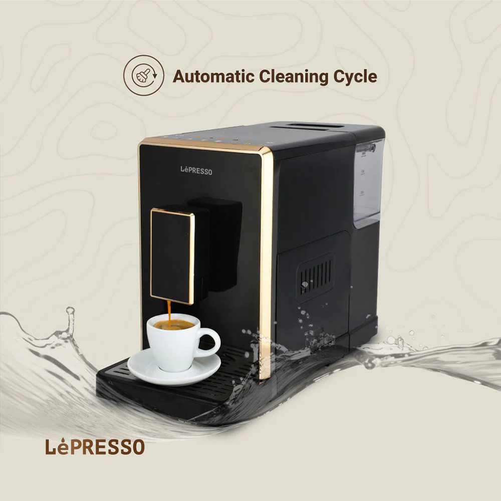 LePresso Espresso Coffee Maker LPCFFM0003-BK 1350W - Image 7