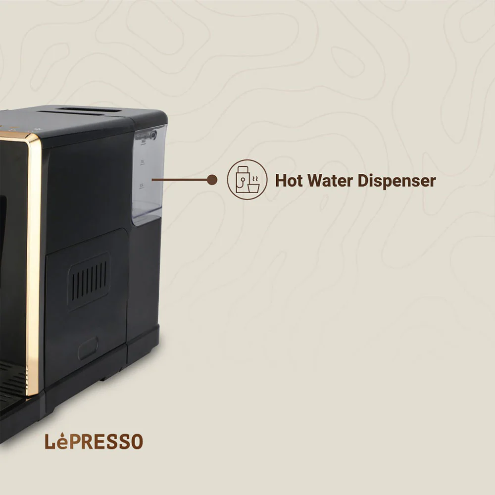 LePresso Espresso Coffee Maker LPCFFM0003-BK 1350W - Image 8