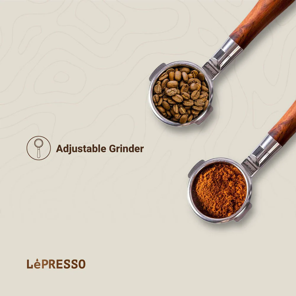 LePresso Espresso Coffee Maker LPCFFM0003-BK 1350W - Image 9