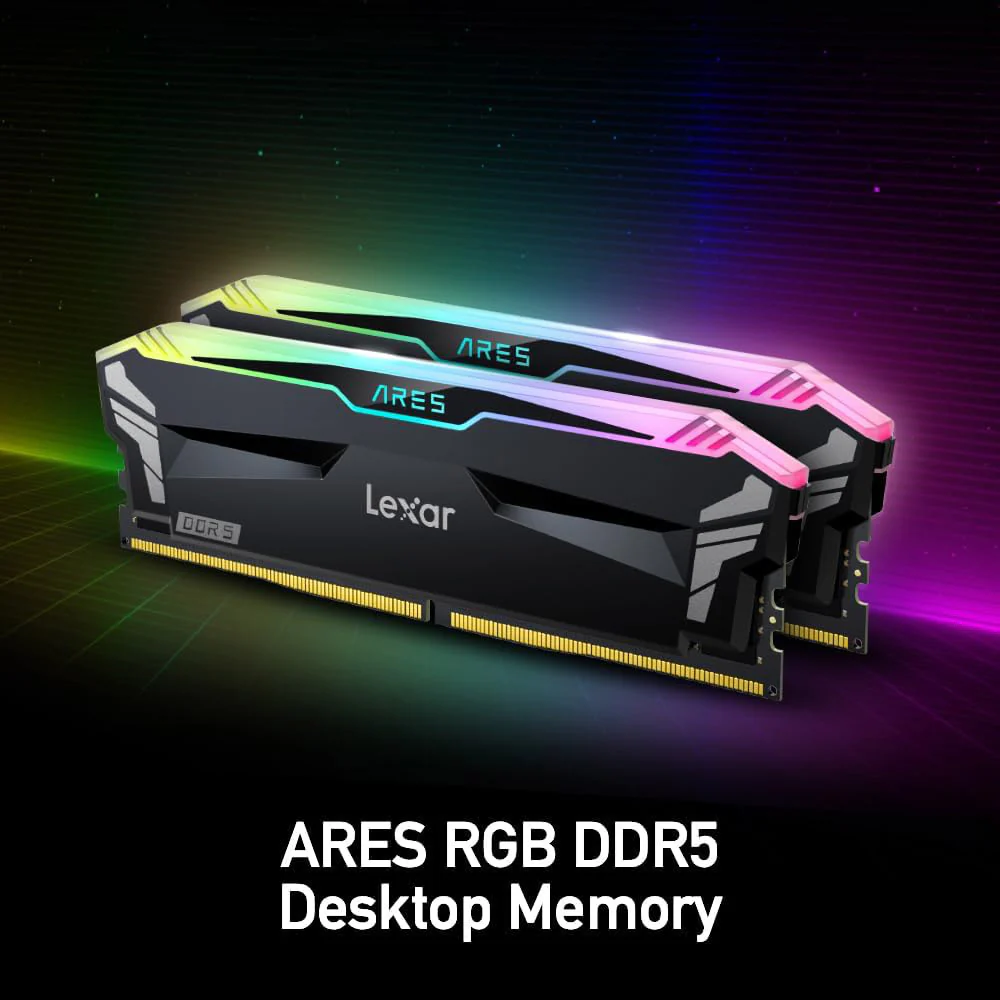 Lexar Ares RGB RAM 32GB (2x 16GB) DDR5 6400MHz - Image 14