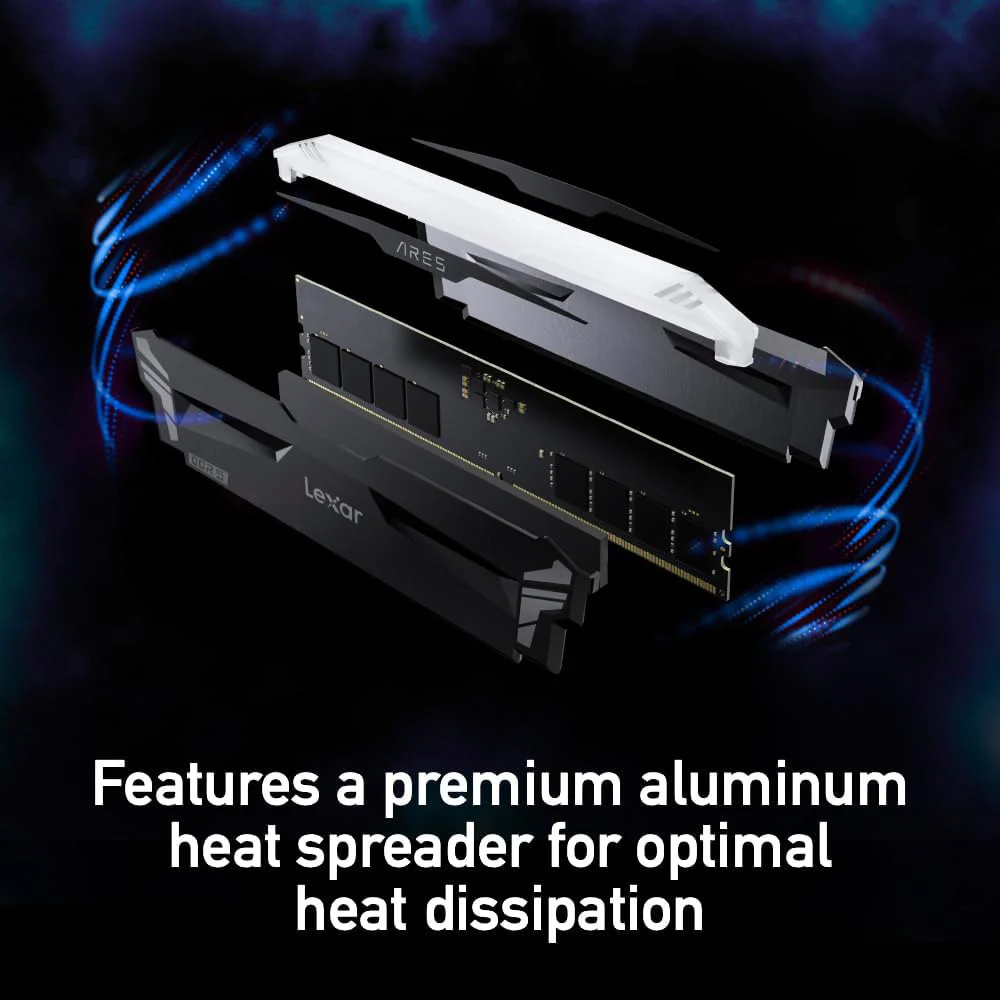 Lexar Ares RGB RAM 32GB (2x 16GB) DDR5 6400MHz - Image 17