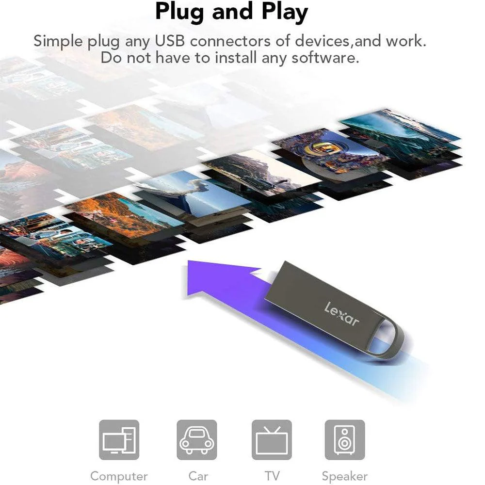 Lexar JumpDrive E21 32GB USB 2.0 Flash Memory - Image 4