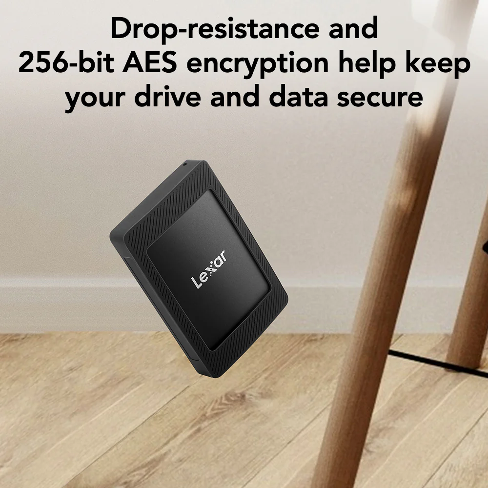 Lexar SL500 1TB Portable External SSD Drive With Magnetic Set - Image 4