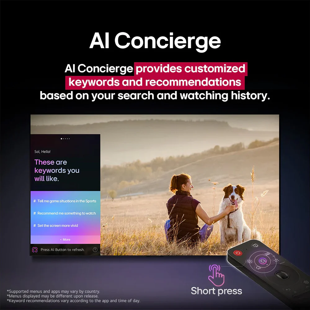 LG UA85 55UA84006LB 55 Inch 4K Smart TV With Built-In Receiver + AI Magic Remote - Image 11