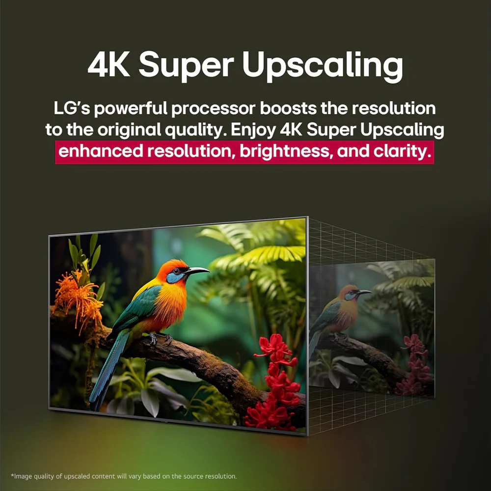 LG UA85 55UA84006LB 55 Inch 4K Smart TV With Built-In Receiver + AI Magic Remote - Image 5