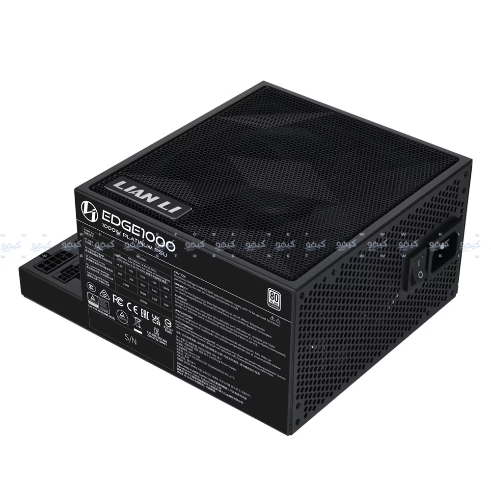 Lian Li Edge Full Modular 1000W 80 PLUS Platinum Certified Power Supply - Image 2