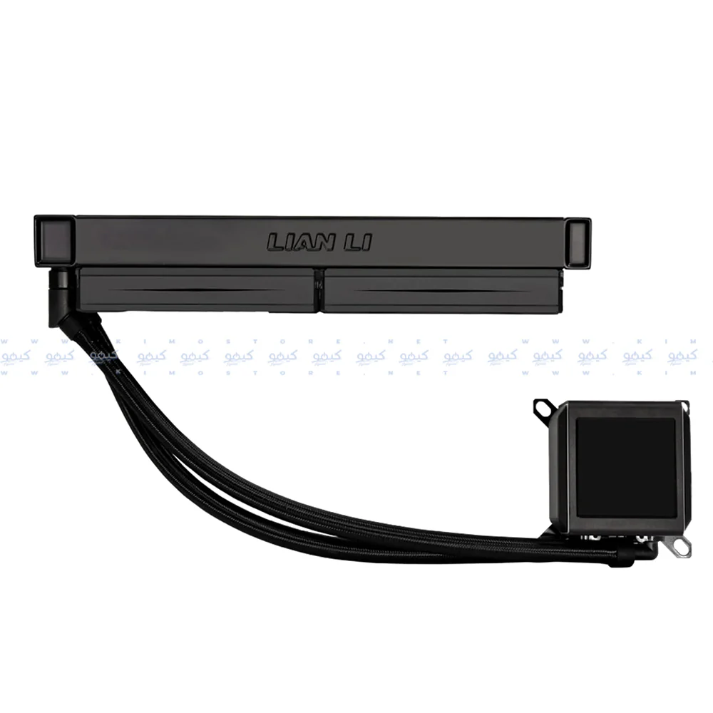 Lian Li Galahad II LCD 280mm ARGB AIO CPU Liquid Cooler - Black - Image 5