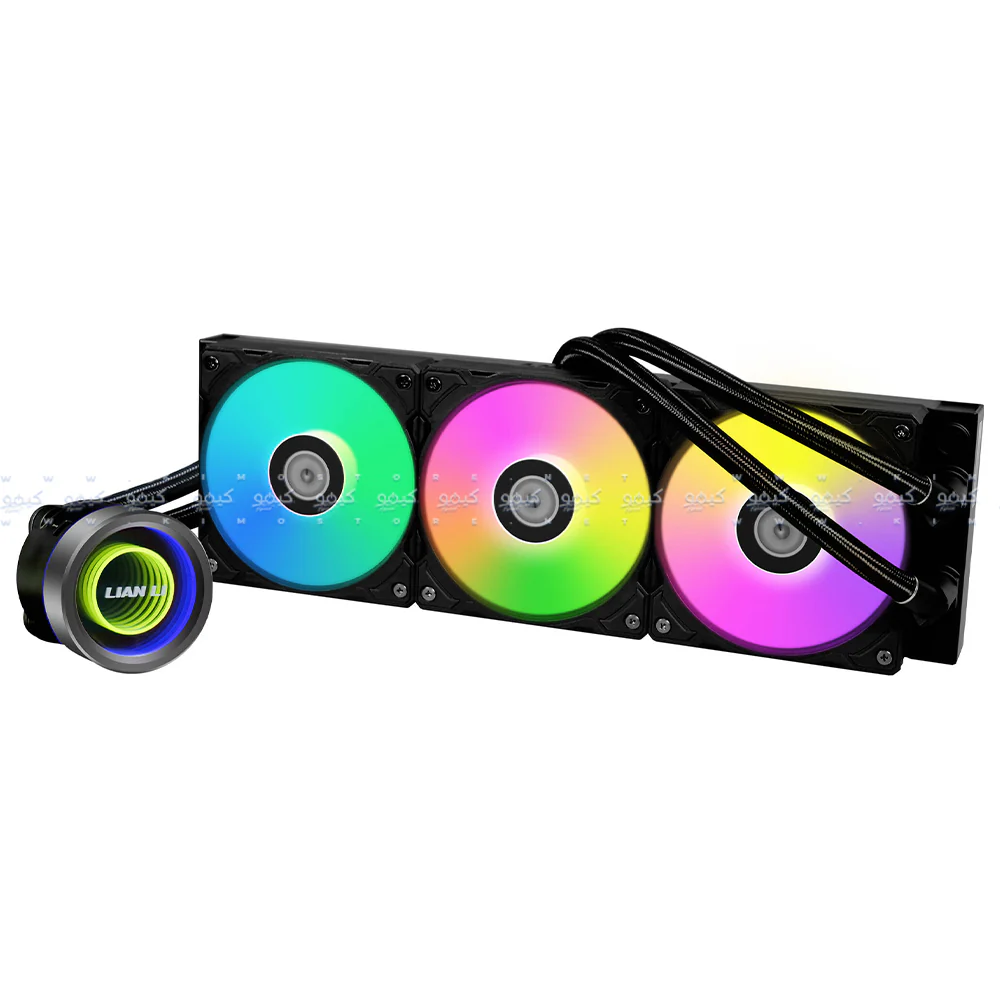 Lian Li Galahad II Trinity 360mm ARGB AIO CPU Liquid Cooler - Black - Image 2