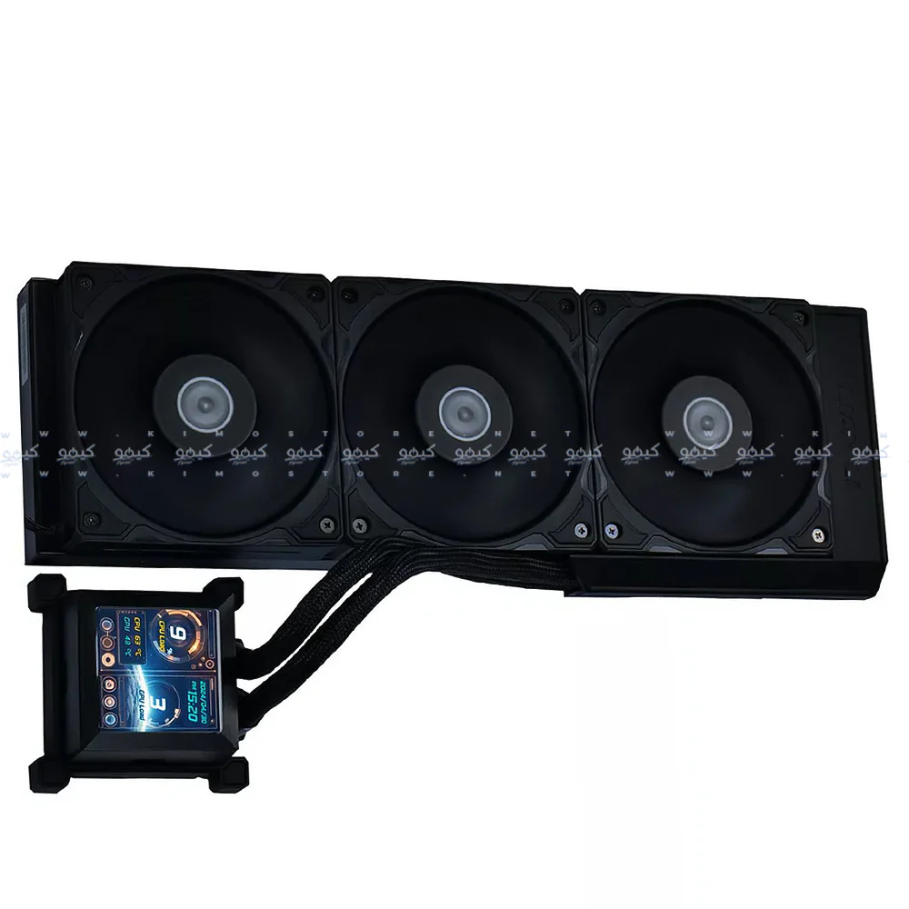 Lian Li Hydroshift LCD 360S 360mm AIO CPU Liquid Cooler - Black