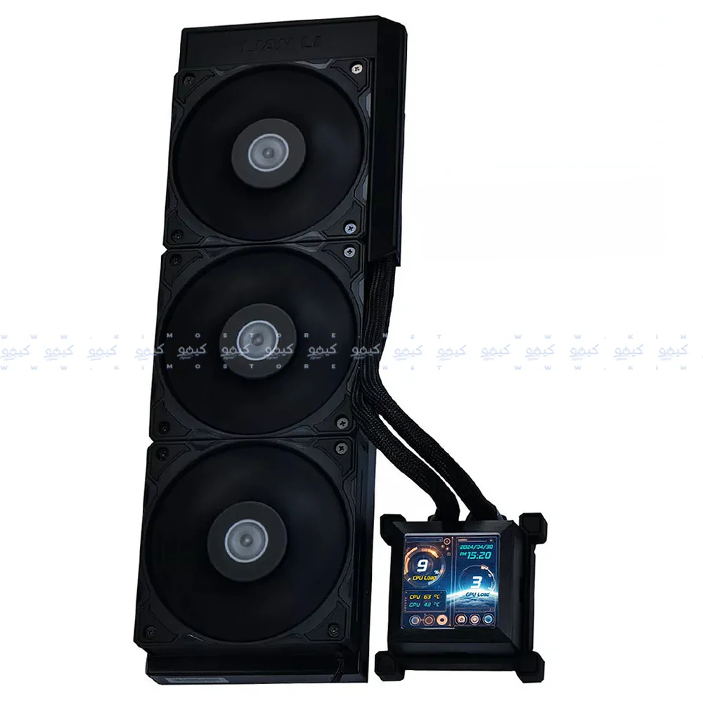 Lian Li Hydroshift LCD 360S 360mm AIO CPU Liquid Cooler - Black - Image 2