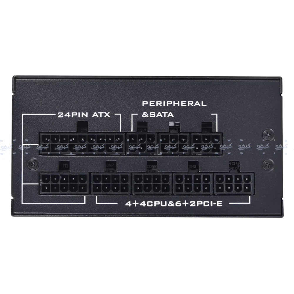 Lian Li SP850 Full Modular 850W 80 PLUS Gold Certified Power Supply - Black - Image 4
