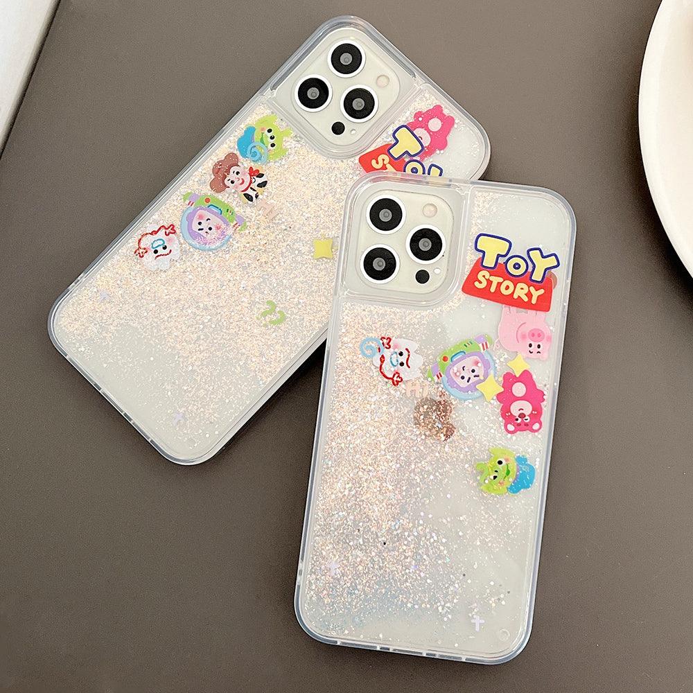 Liquid Floating Clear Phone Cover iPhone - Image 3