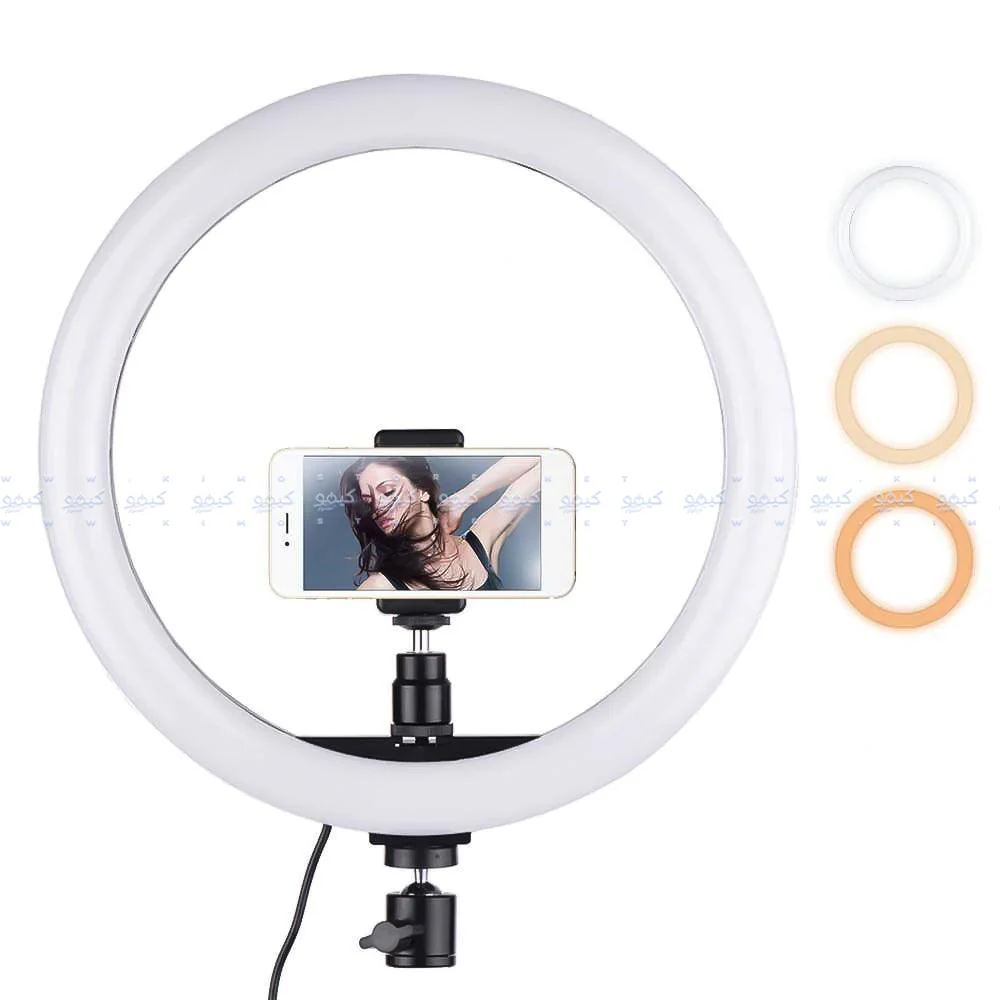 LJJ-36 LED Selfie Ring Light 36cm With Phone Holder - Image 6
