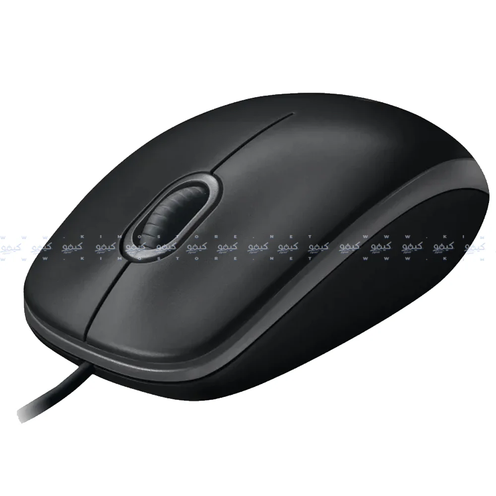 Logitech B100 Wired Mouse 1000Dpi - Black - Image 4