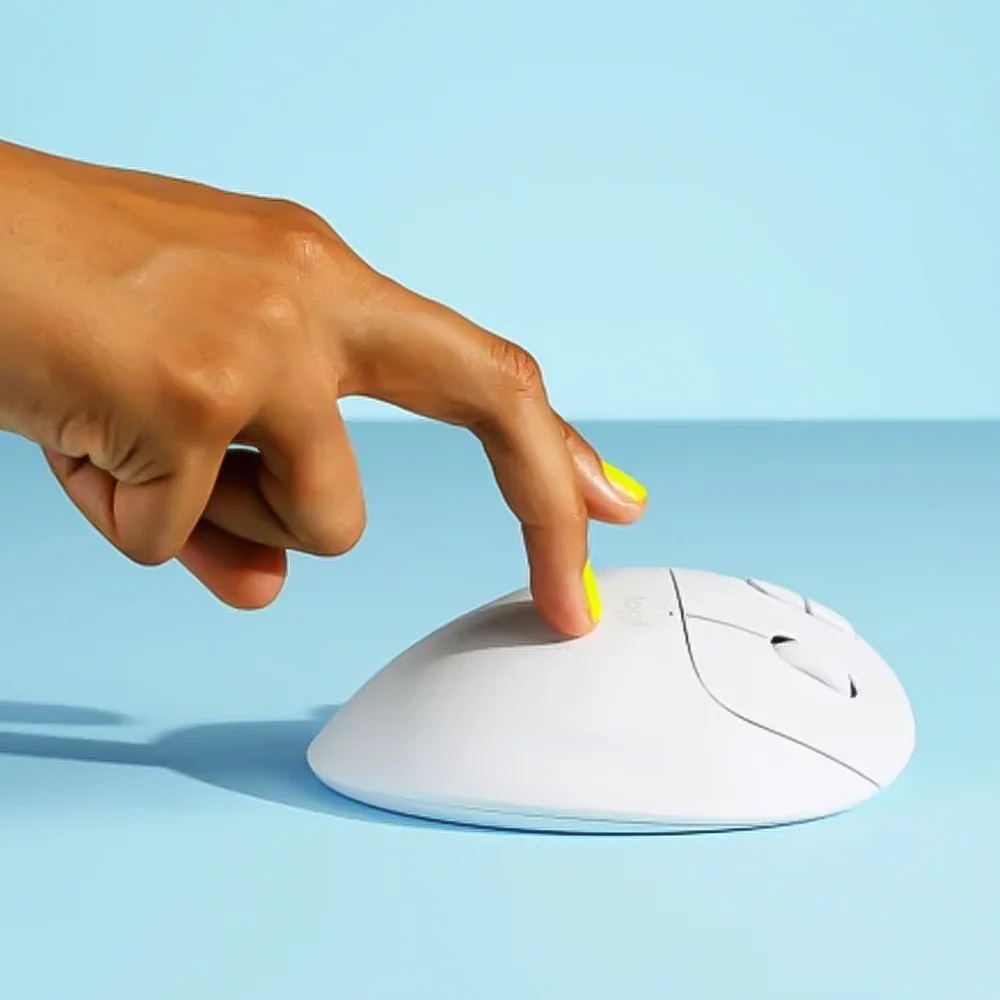 Logitech ERGO M575 Dual Mode Bluetooth Wireless Mouse 2000Dpi - Off White - Image 10