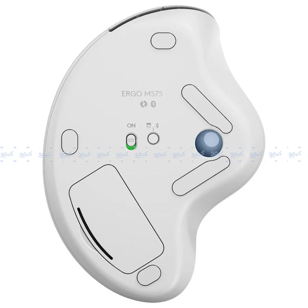 Logitech ERGO M575 Dual Mode Bluetooth Wireless Mouse 2000Dpi - Off White - Image 6