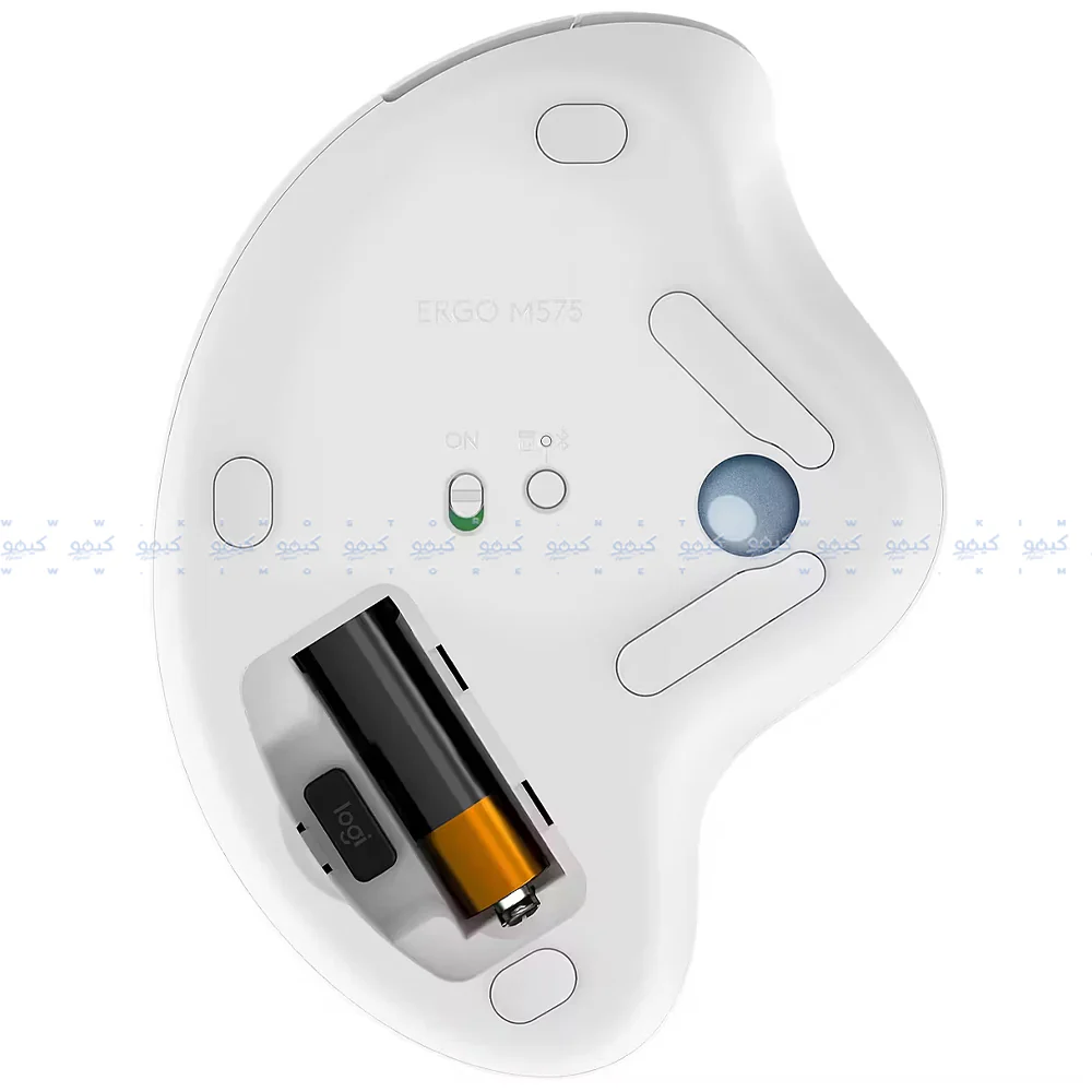 Logitech ERGO M575 Dual Mode Bluetooth Wireless Mouse 2000Dpi - Off White - Image 7