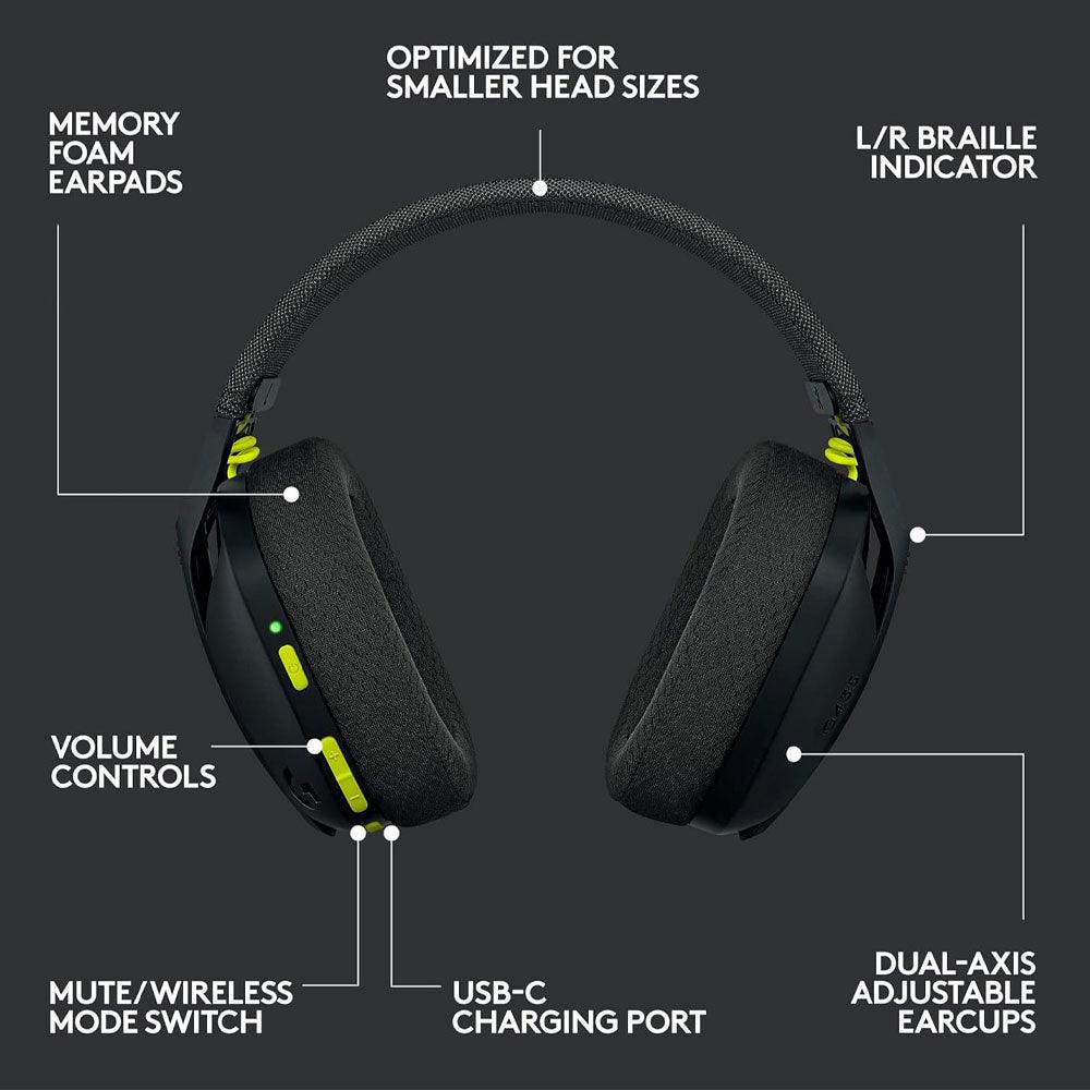Logitech G435 Lightspeed Bluetooth Wireless Gaming Headset - Image 22