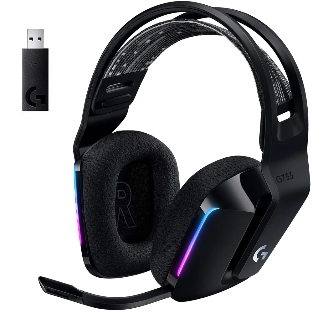 Logitech G733 Lightspeed Wireless RGB Gaming Headset