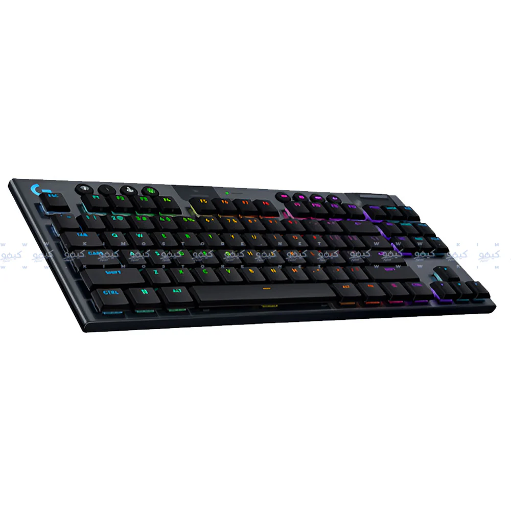 Logitech G915 X Lightspeed TKL Tactile Switch Triple Mode Bluetooth Wireless & Wired RGB Gaming Keyboard English - Black - Image 2