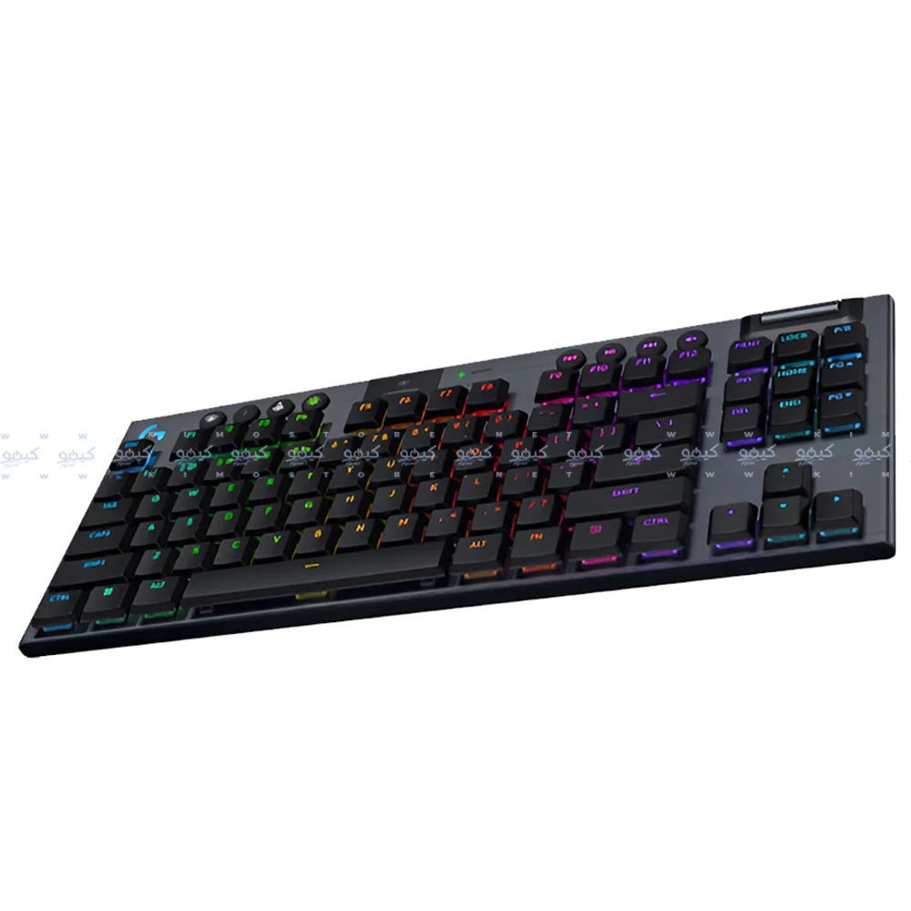 Logitech G915 X Lightspeed TKL Tactile Switch Triple Mode Bluetooth Wireless & Wired RGB Gaming Keyboard English - Black - Image 4