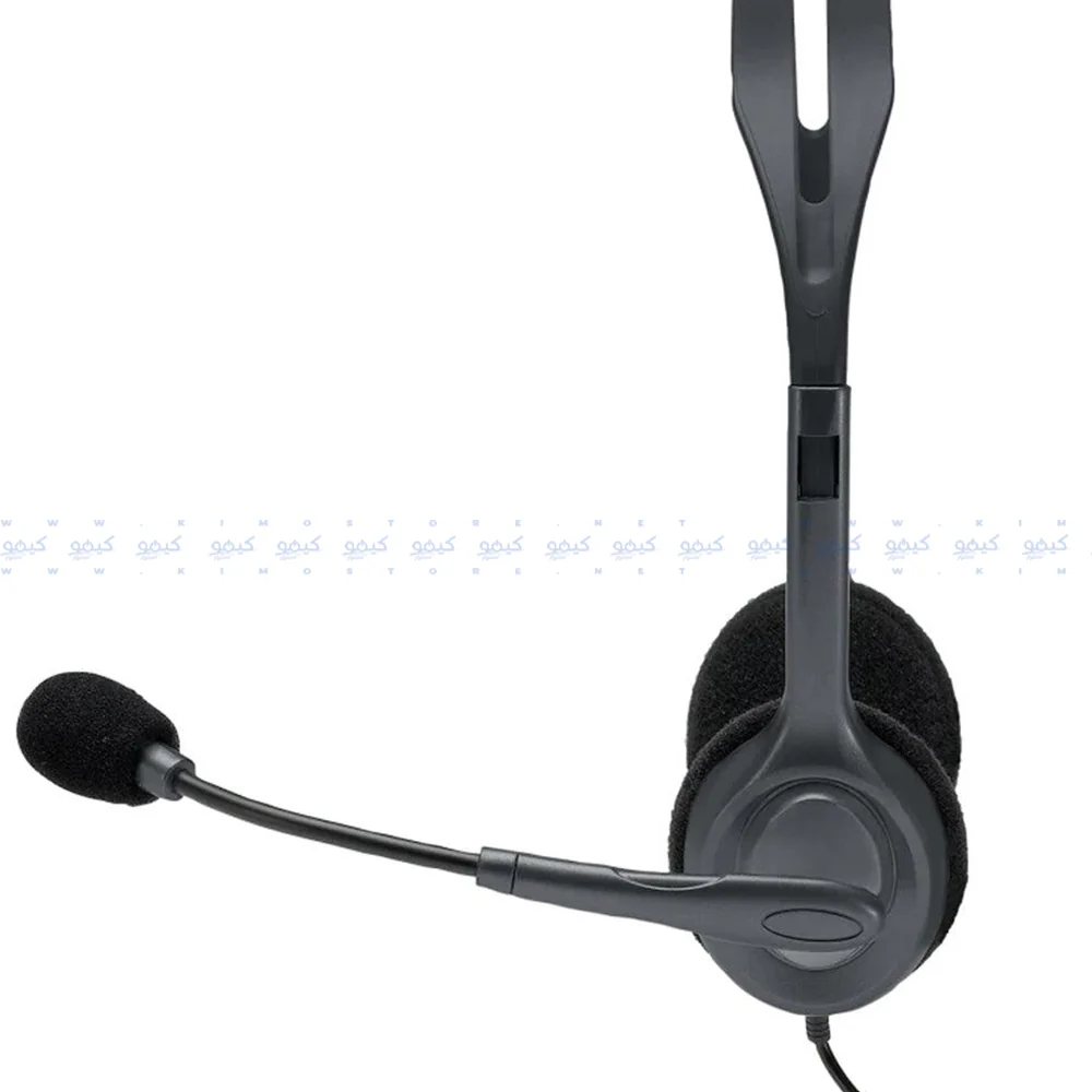 Logitech H111 Stereo Headset - Black - Image 3