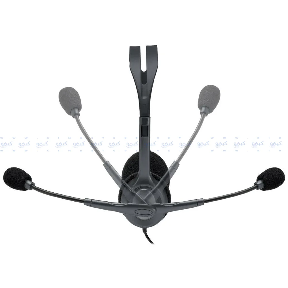 Logitech H111 Stereo Headset - Black - Image 4