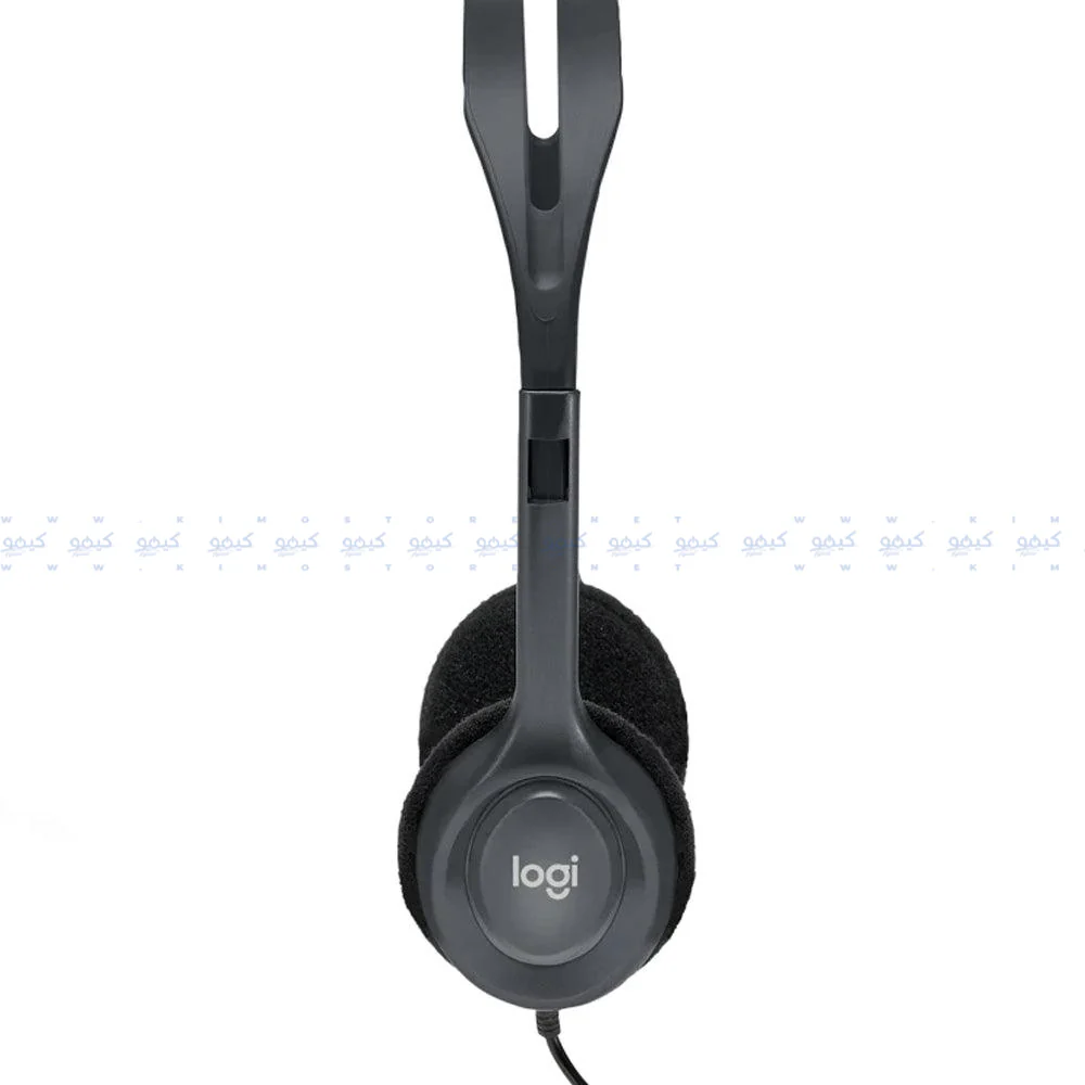 Logitech H111 Stereo Headset - Black - Image 5