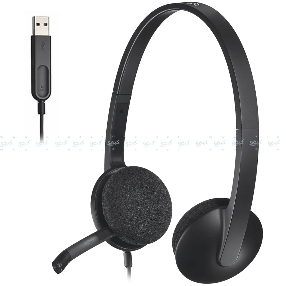 Logitech H340 Headset With Noise-Cancelling Mic - Black