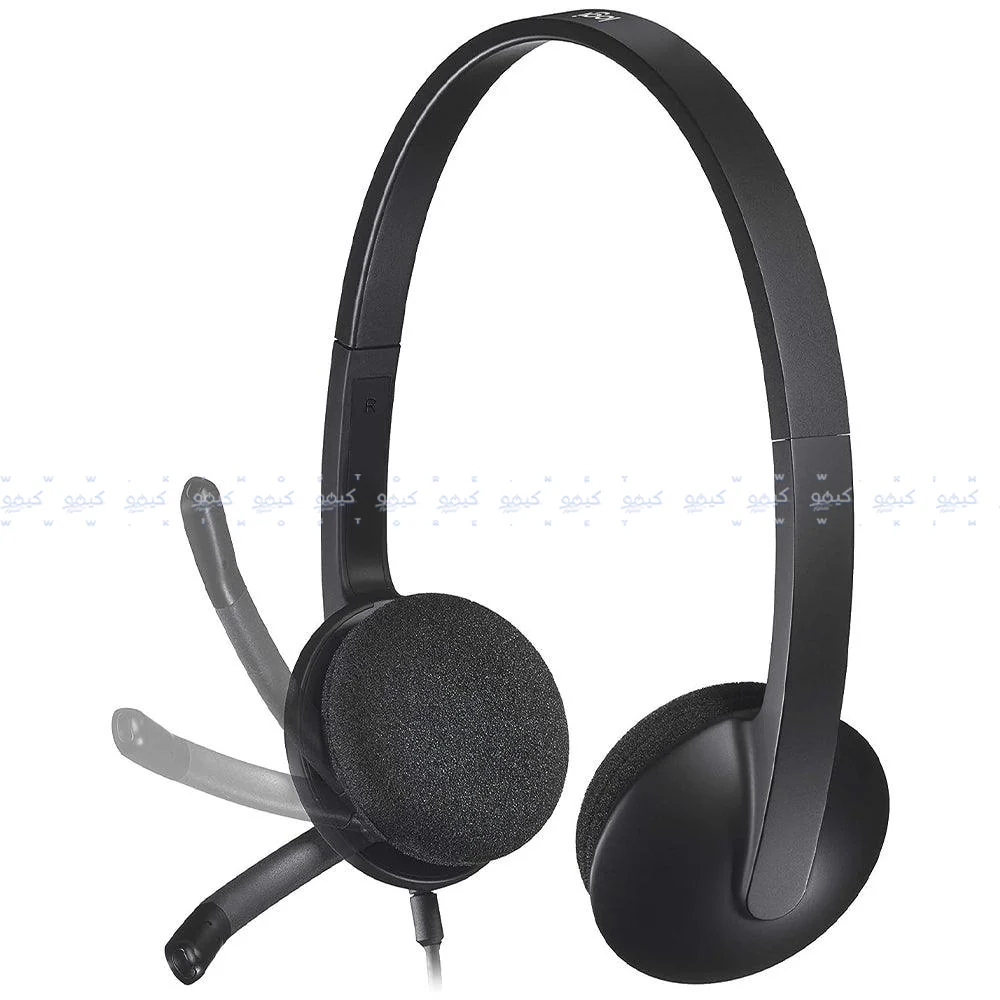 Logitech H340 Headset With Noise-Cancelling Mic - Black - Image 4