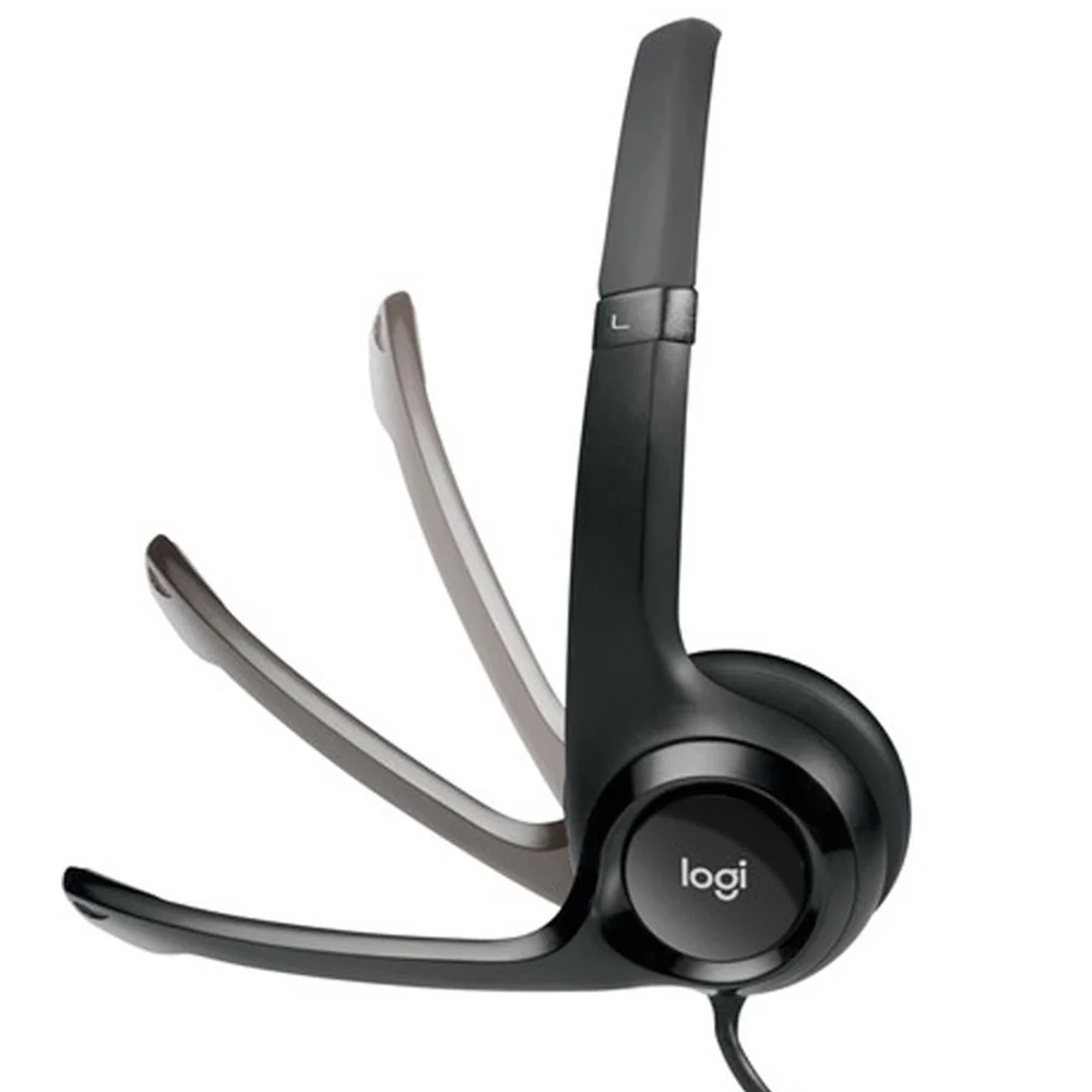 Logitech H390 Headset with Noise-Cancelling Mic (Type-C) - Black - Image 4