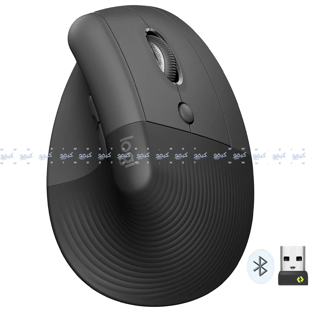 Logitech Lift Vertical Ergonomic Dual Mode Bluetooth Wireless Mouse 4000Dpi