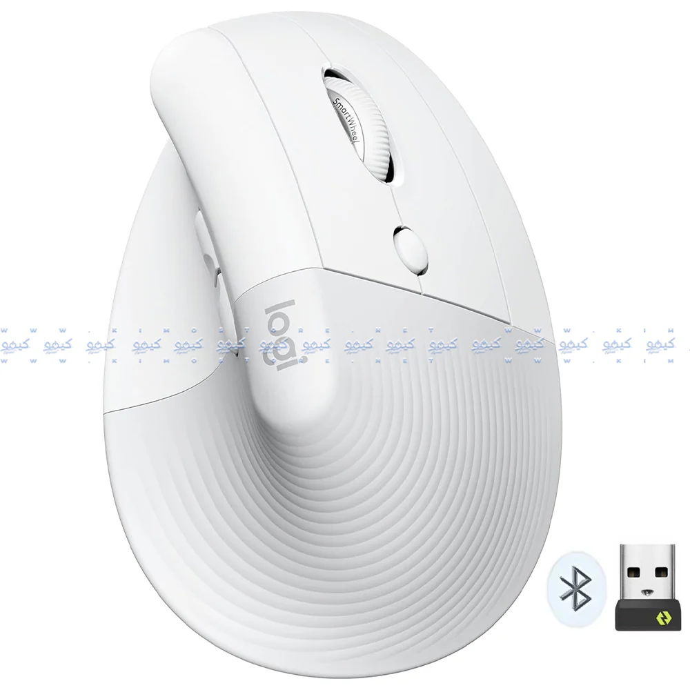 Logitech Lift Vertical Ergonomic Dual Mode Bluetooth Wireless Mouse 4000Dpi - Image 6