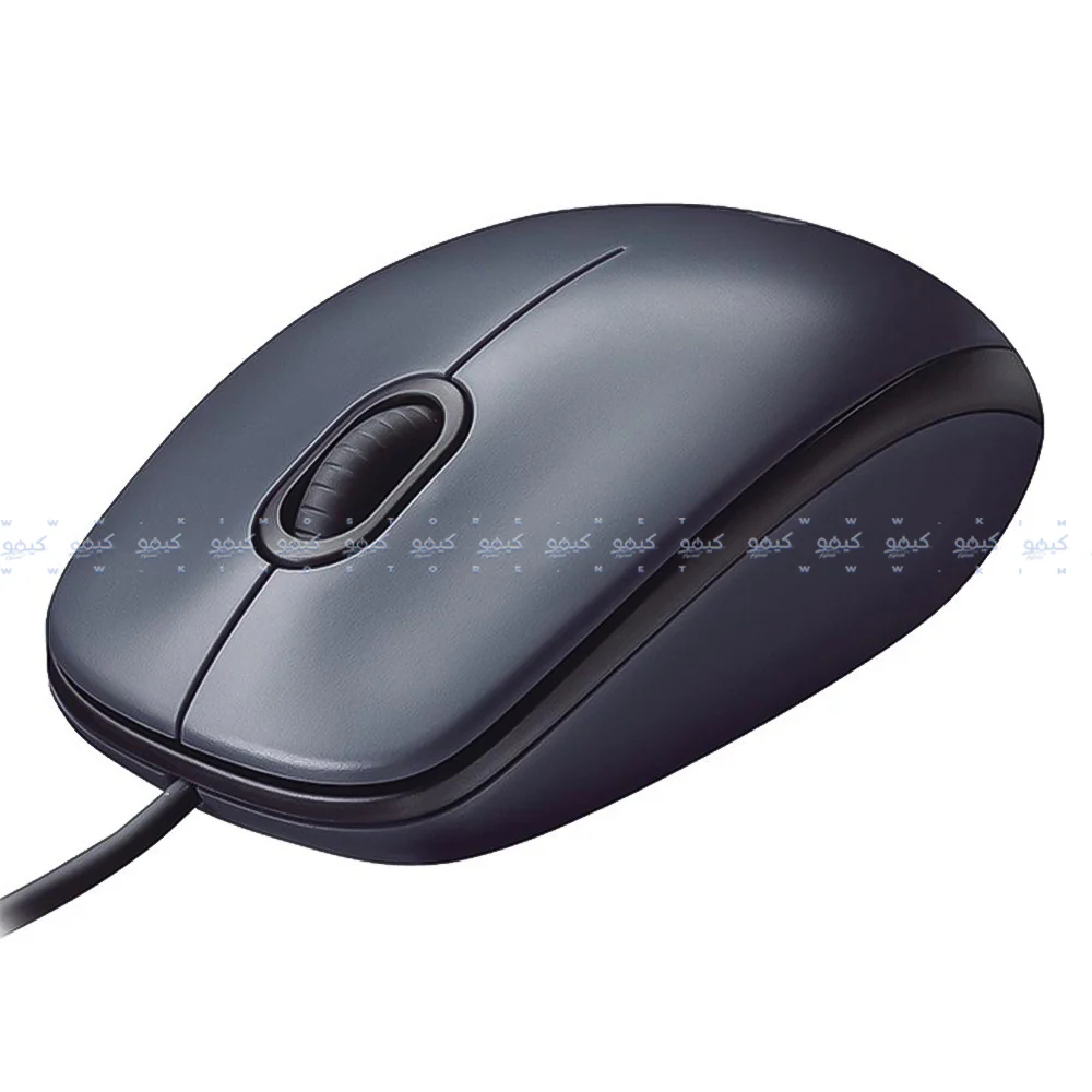 Logitech M90 Wired Mouse 1000Dpi - Gray - Image 2