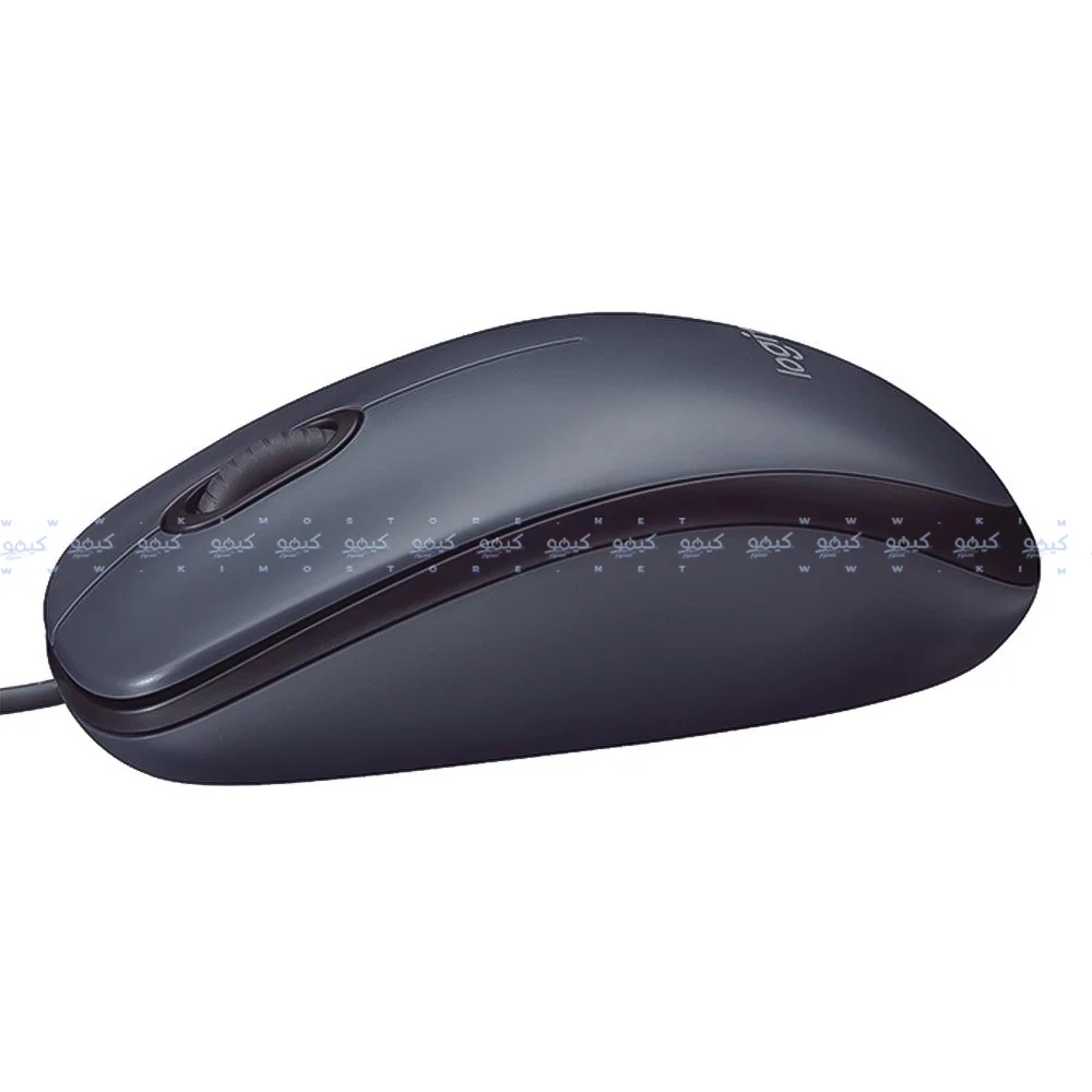 Logitech M90 Wired Mouse 1000Dpi - Gray - Image 3