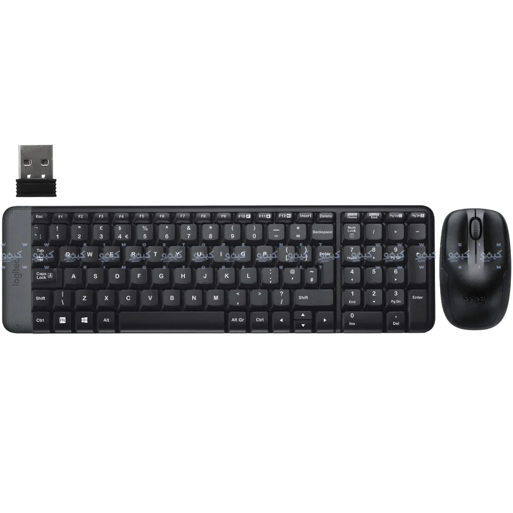 Logitech MK220 Wireless Keyboard + Mouse Combo English & Arabic