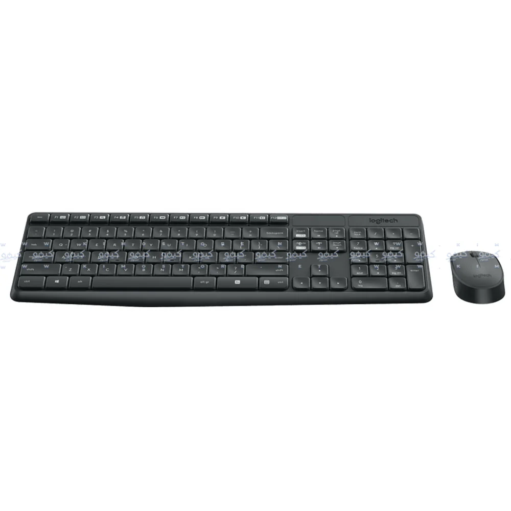 Logitech MK235 Wireless Keyboard + Mouse Combo English & Arabic - Image 2