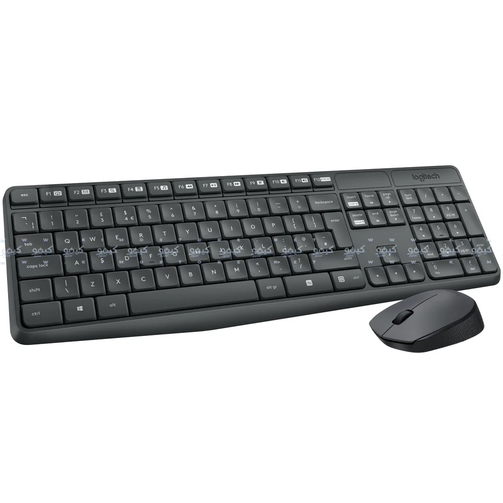 Logitech MK235 Wireless Keyboard + Mouse Combo English & Arabic - Image 3